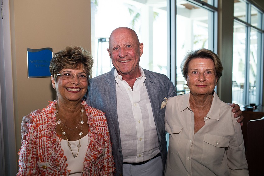 Rosemary Iversen with Andrew and Isabelle Christen