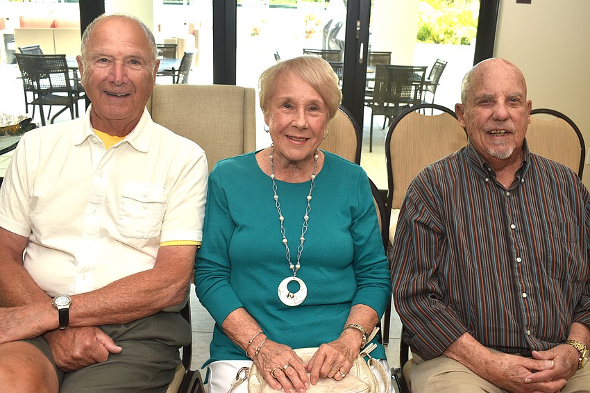 Bob and Eleanor Ficco and Fritz Johnson