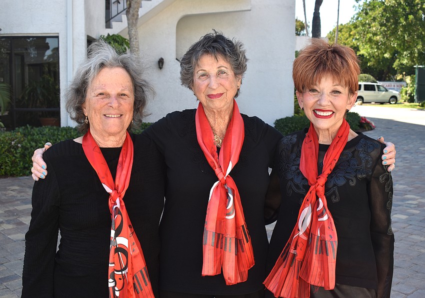 Judie Lutsky, Barcy Graver and Judy Goldstein are founding members of Key of Sea.