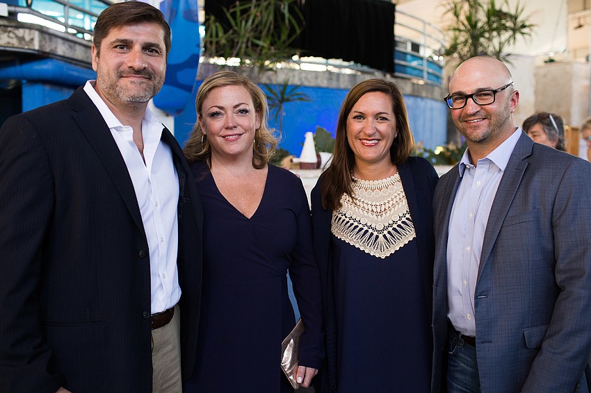 Danny Angel, Assistant VP of Education Aly Busse, Chairwoman and  Assistant VP of Communication and Community Relations Stacy Alexander and Jason Levy