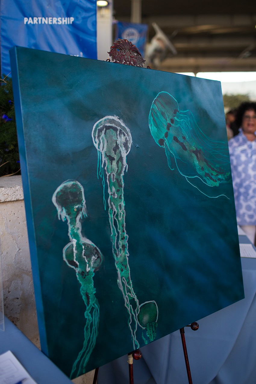 Some of the items had a buy-now option to skip the silent bidding process.