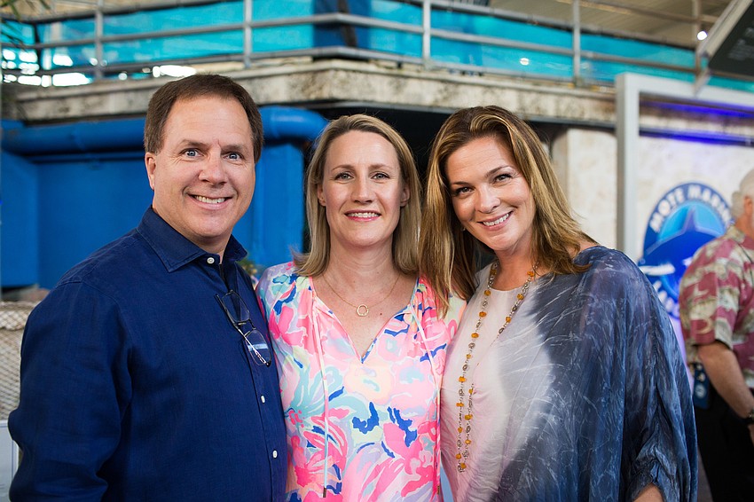 Richard and Colleen Greenwell with Lynn Kukanza