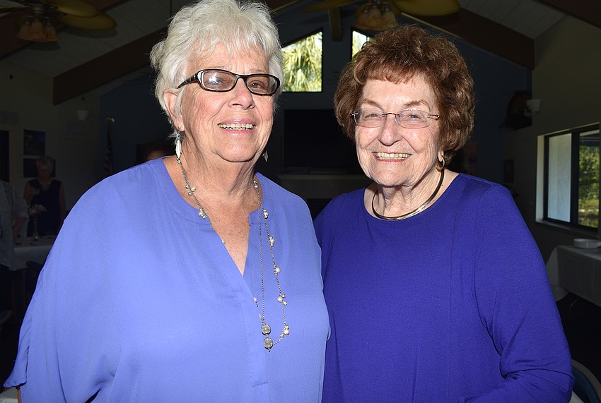 Hazel Steskal and Ruth Strauss