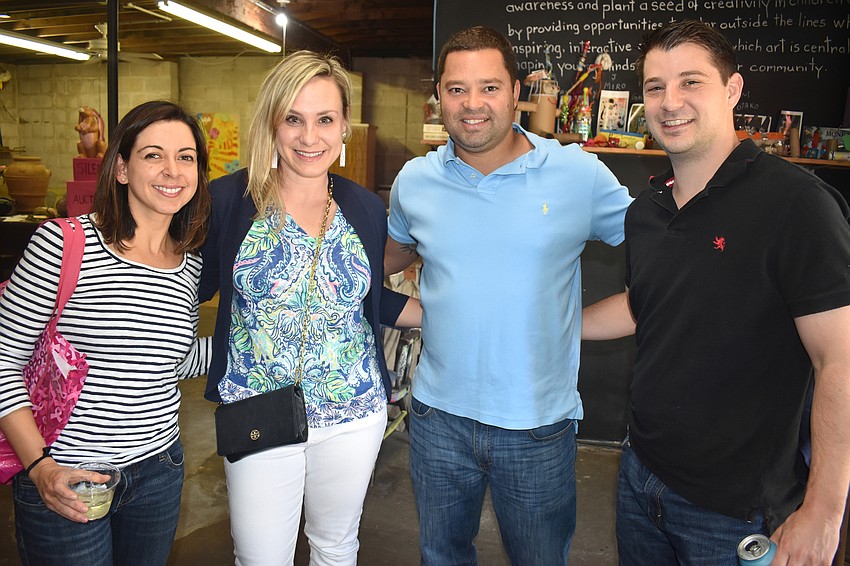 Karen Toomey, Liz and Bernard Calasans and Paul Toomey