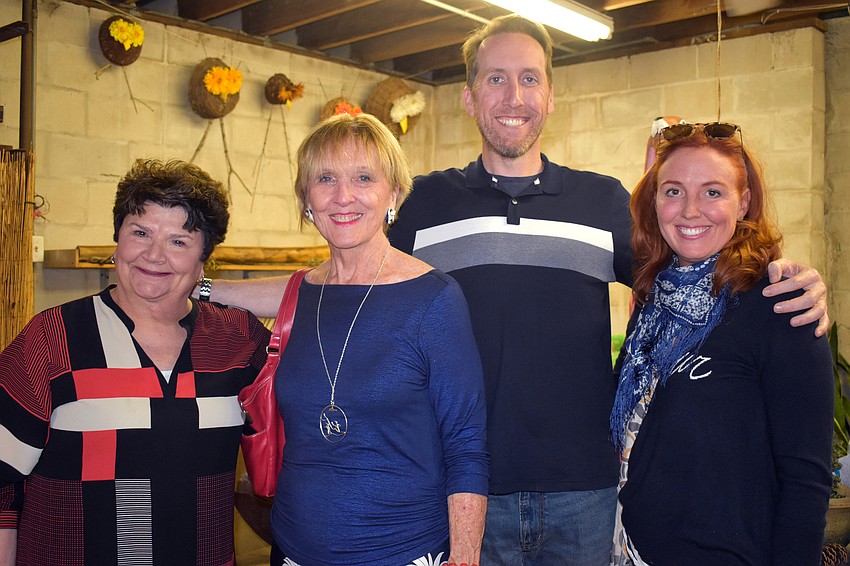 Mary Pat Burkel, Barb Cherry, Doug Cherry and Brooke Cherry