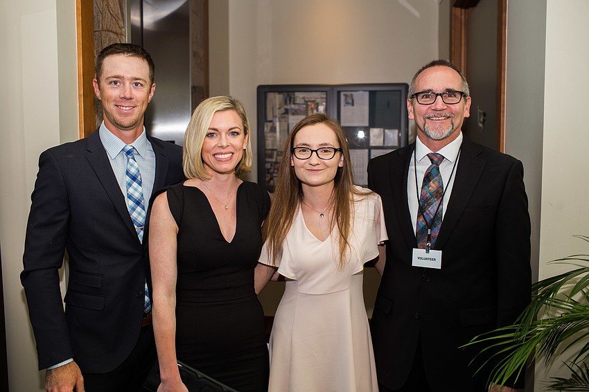 Matt and Hillary Simpson with Erin Kisielewski and Michael Kisielewski