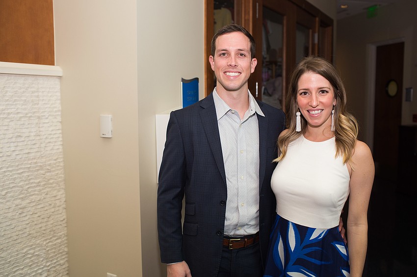 Chris Csenge and Allison Russo