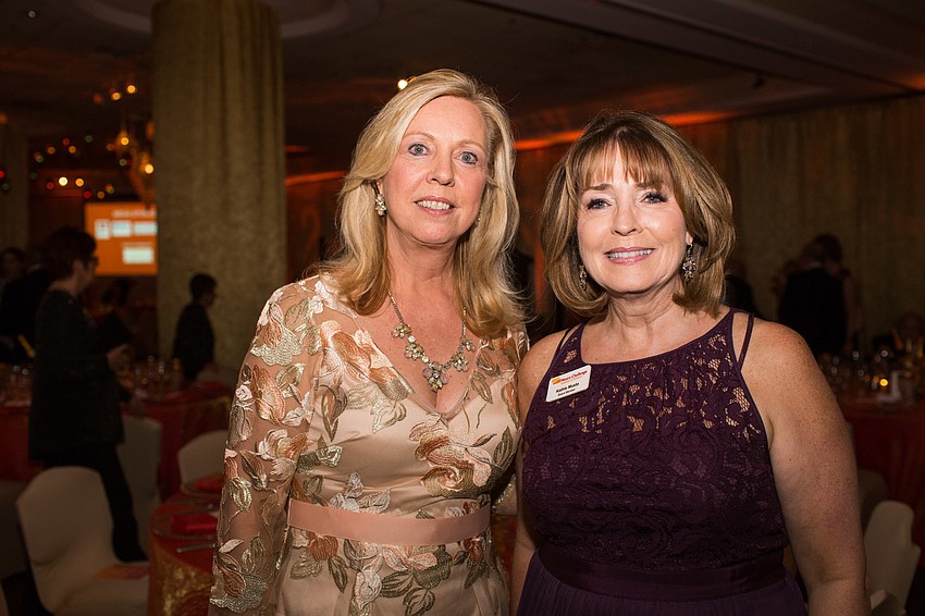 Kathy Gilkey and President Kathie Musto