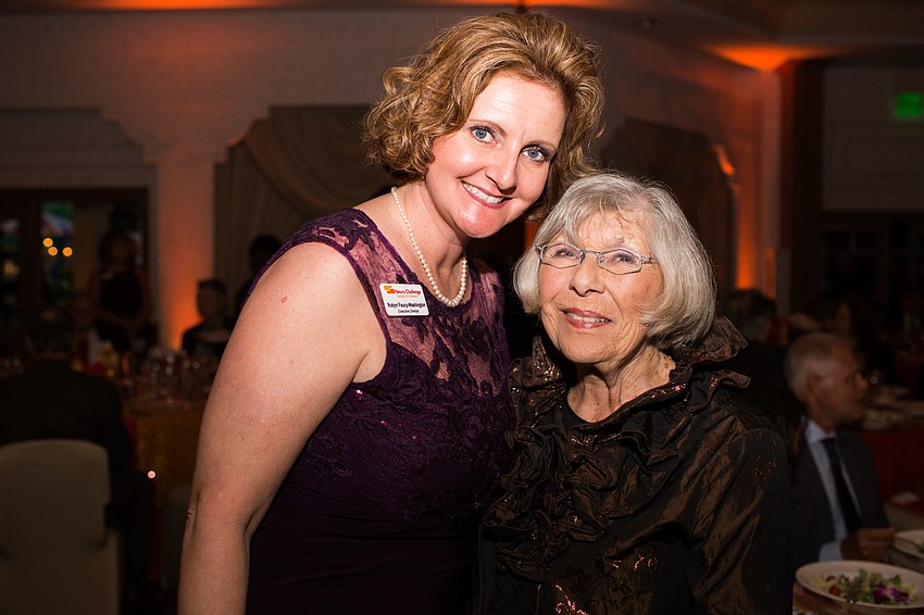 Executive Director Robyn Faucy-Washington and Honoree Gerri Aaron