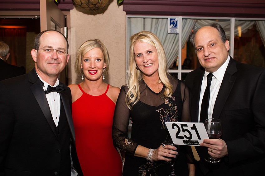 Jody and Angela Abrams with Kathleen and Jeff Troiano