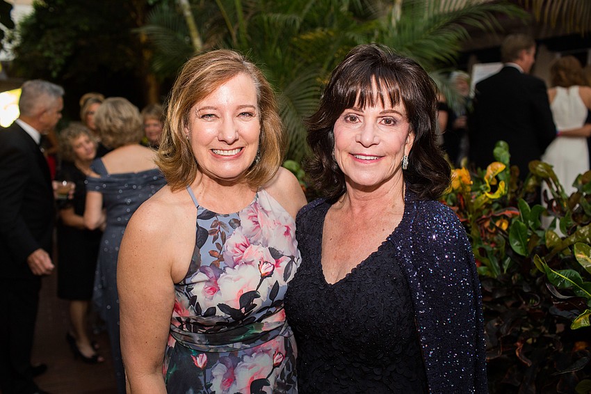 Diane Schleicher and Elaine Crouse