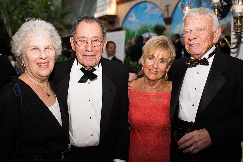 Dana and Marty Kline with Bunny and Mort Skirboll