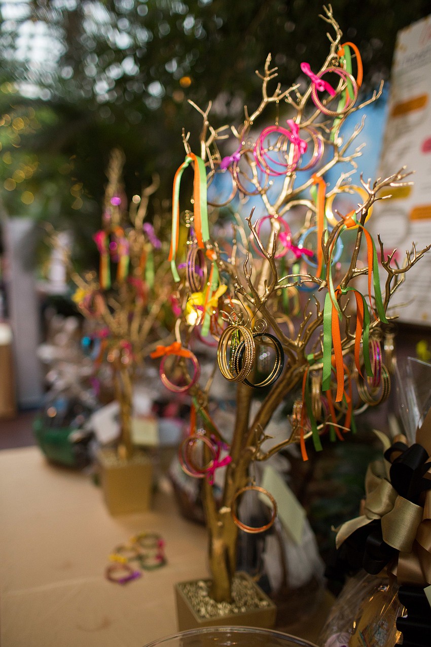 Guests were able to buy bracelets for $60 or two for $100.