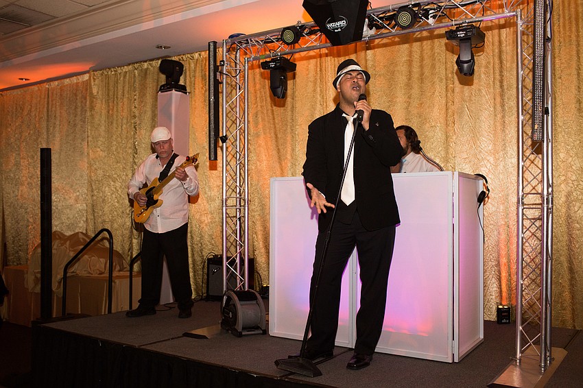 Jonathan Cortez entertained guests.