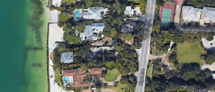 Two properties on Siesta Key,  4049 Shell Road and 4047 Higel Ave., recently sold for $3.25 million.