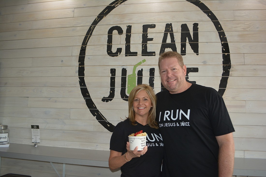 Kimberly and Glenn Gordon have opened their first Clean Juice franchise in East County.