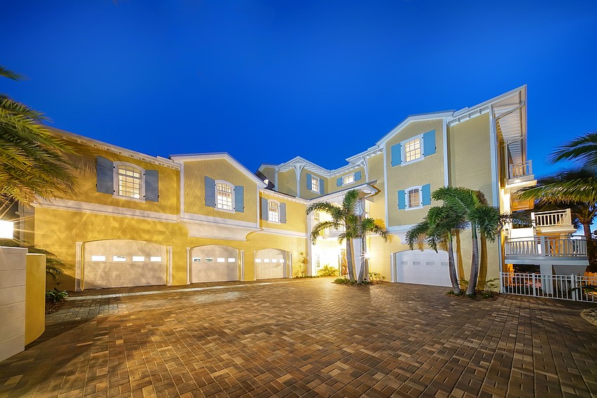 The home at 6899 Gulf of Mexico Drive is on the Manatee County side of Longboat Key.
