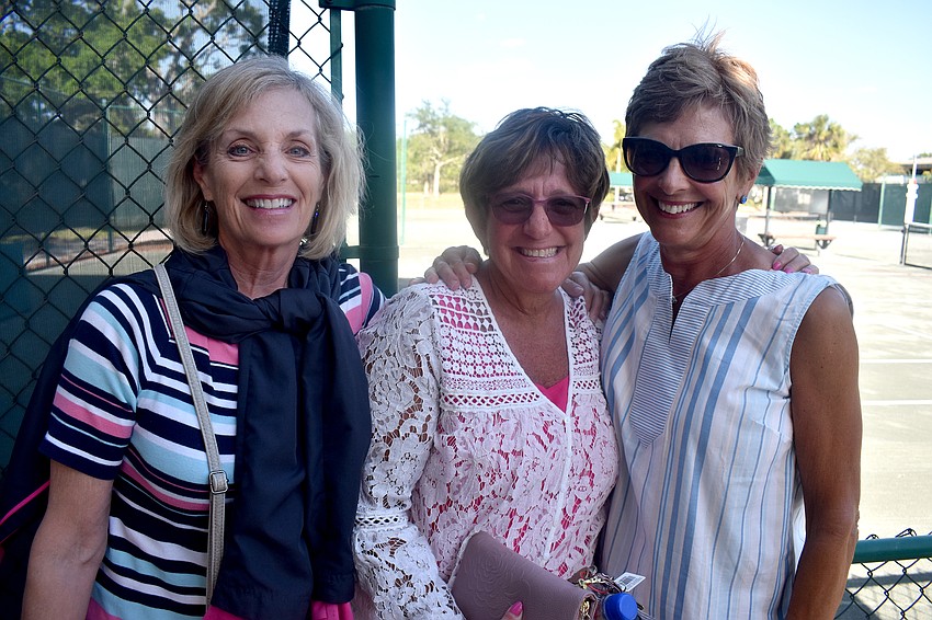 Judy Boice, Judy Tobias and Chris Johnson