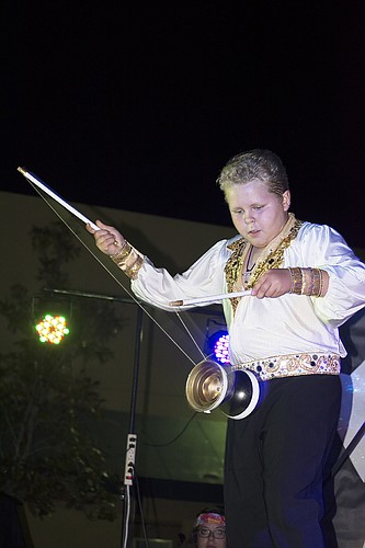 Imagine School student Dominick Bauer has become the ninth generation in his circus family to perform.