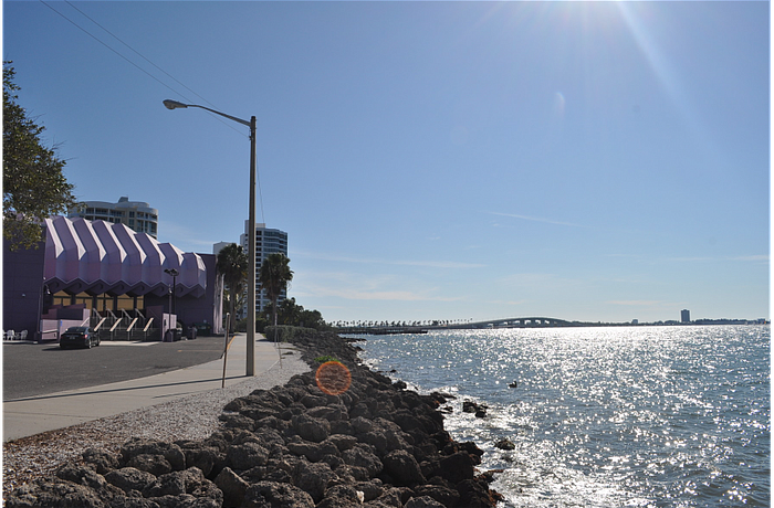 A group of planners is floating some major changes to the bayfront land around the Van Wezel as an effort to better gauge community desires.