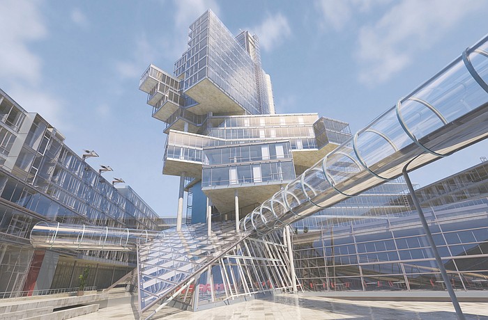 The new mall is coming before next season, builders hope â€” although they say it's hard to say for sure.