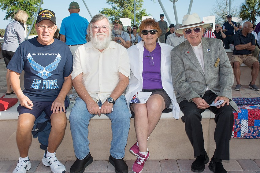 Frank Hedy, Roy Jones, Joy Jones and Art Schute