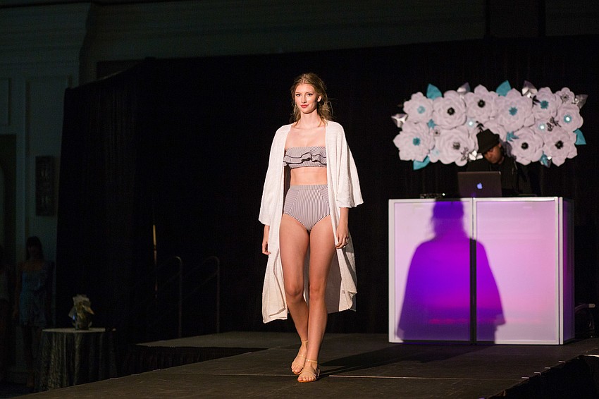 All the fashions modeled were suited for summer.