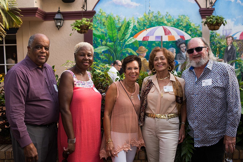 Randall Morgan, Barbara Gibbs, Harriet Cowan, Lota Mushaw and Michael Page