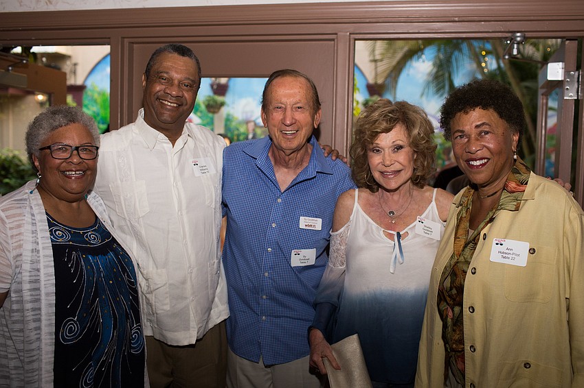 Harriett Hobson, Charles Williams, Sy and Shelley Goldblatt and Ann Hobson-Pilot