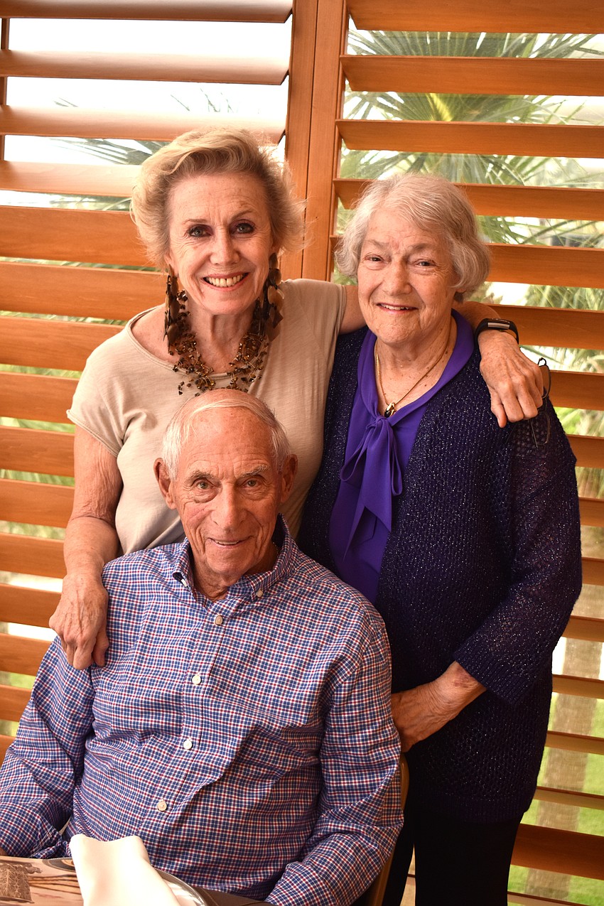 Molly Schechter, Harold Ronson and Bib Grossman