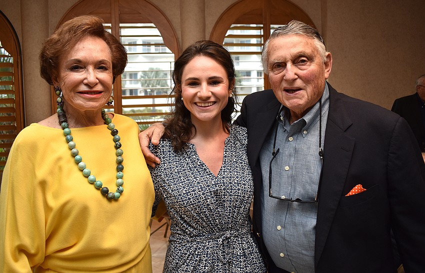 Joyce, Julia and Sherman Cooper