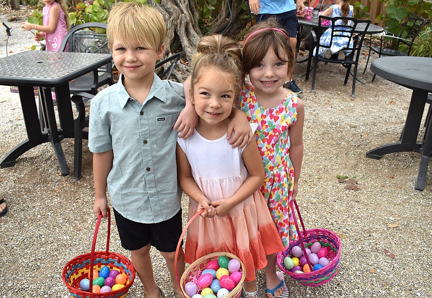 Shane Bradley, Lily Goodier and Luna Carter