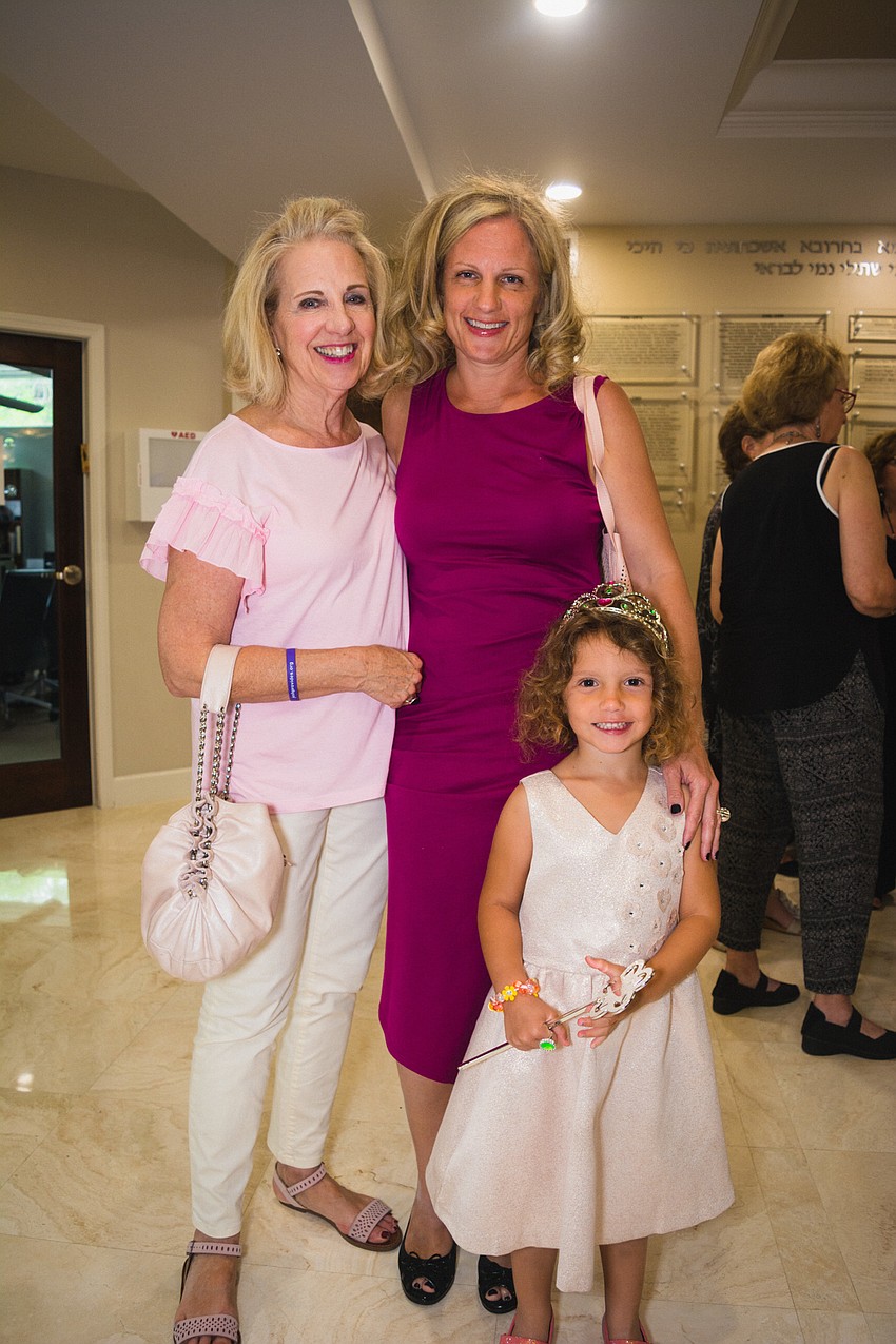 Sandi, Nicole and Skylar Chapnick