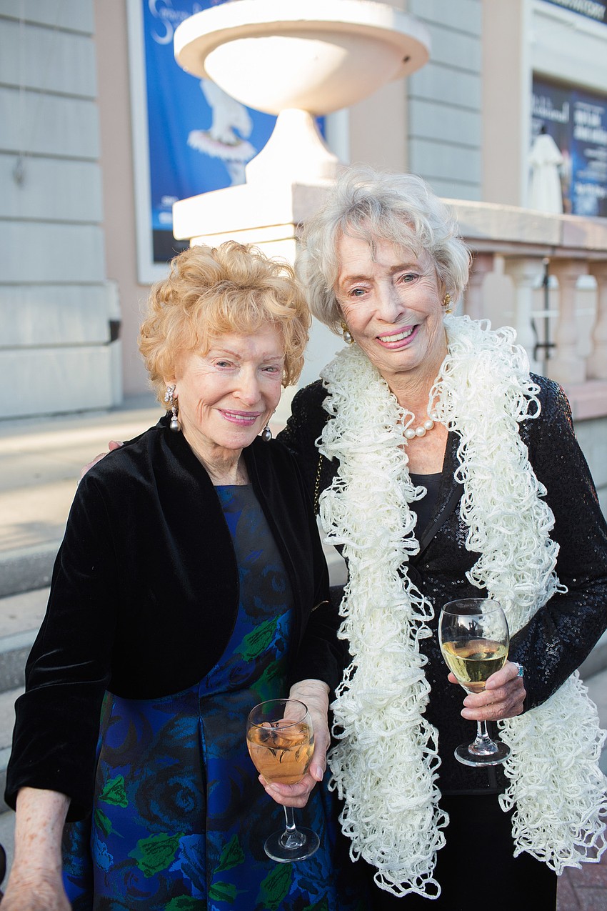 Pat Naggiar and Dorothy Lawrence