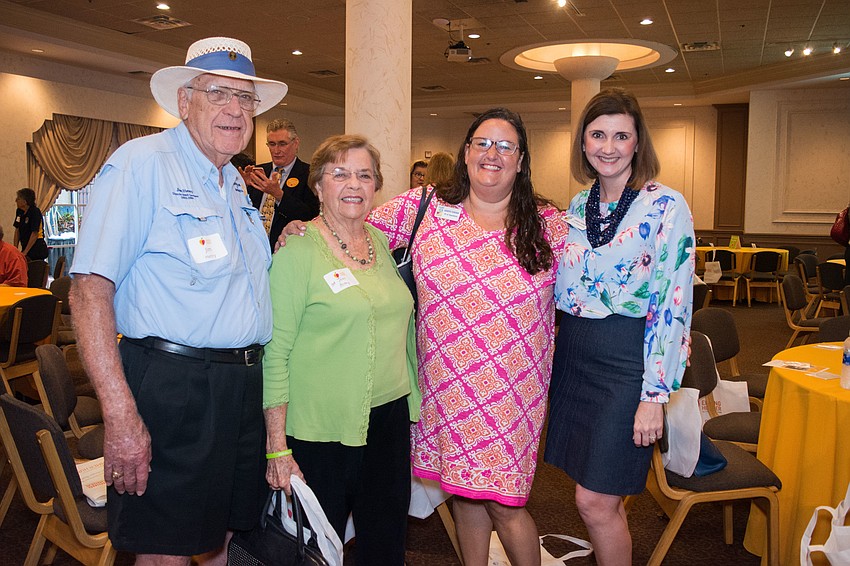 Jim and Jean Henry, Jennifer Ourednick and Jessica Rogers