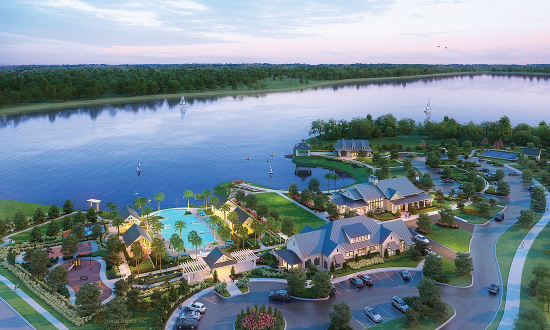 A rendering of ELM&#39;s design at LakeHouse Cove.