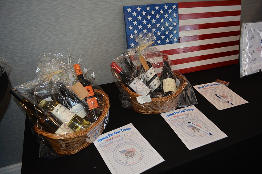 A silent auction was ongoing all during the tournament.