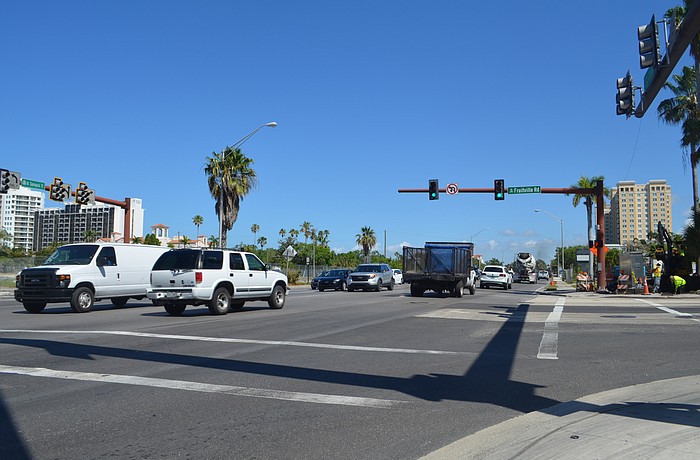 The city is eager to proceed with construction of a roundabout on U.S. 41 at Fruitville Road, part of a series of planned roundabouts along the state highway.
