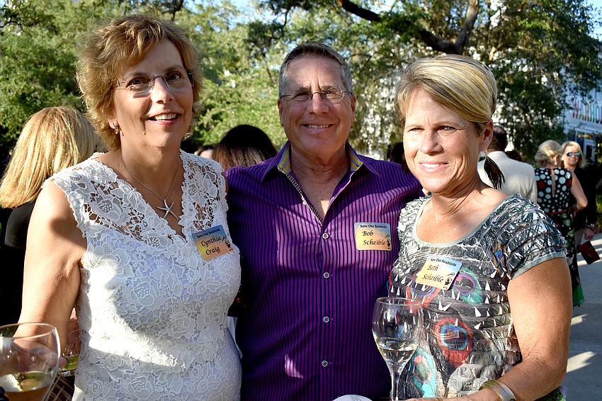 Cynthia Craig and Bob and Beth Scheible