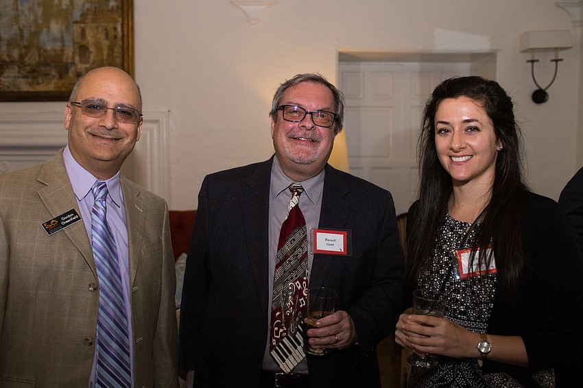 Gordon Greenfield, Russell Gant and Elyse Lauzon