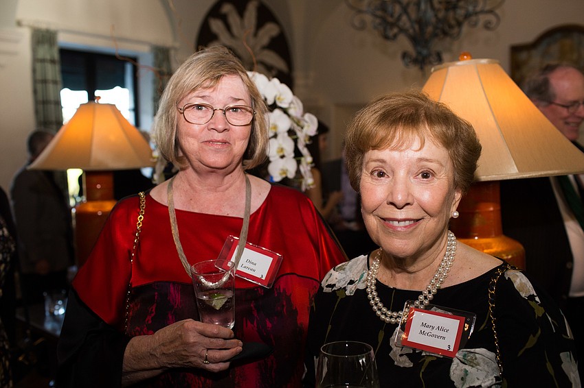 Dina Lareau and Mary Alice McGovern