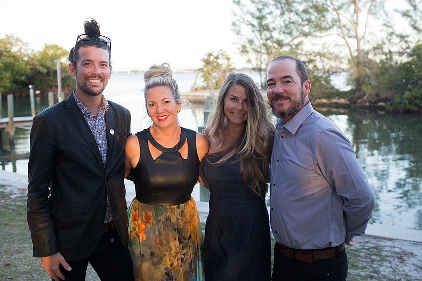 David and Nikki Curran with Kim and David Rich