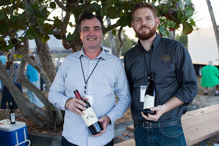 Michael McMillan and Michael Baldacci from Baldacci Family Vineyards