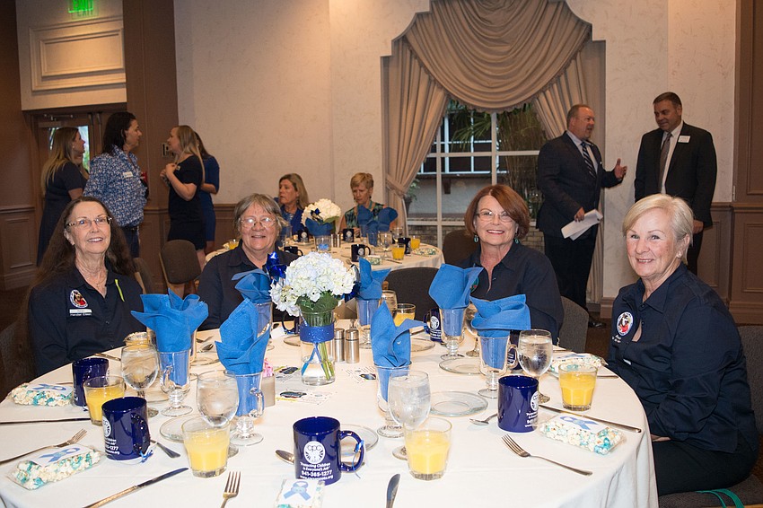 Members of Pets Advocates Working in Sarasota Eileen Fitzgerald, Luann Topp, Dianne Zellman and Mary Nissen