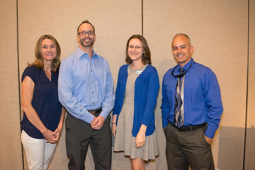 Heather Girk, Joseph Matteen, Sarah Tribelhorn and Erick Quevedo