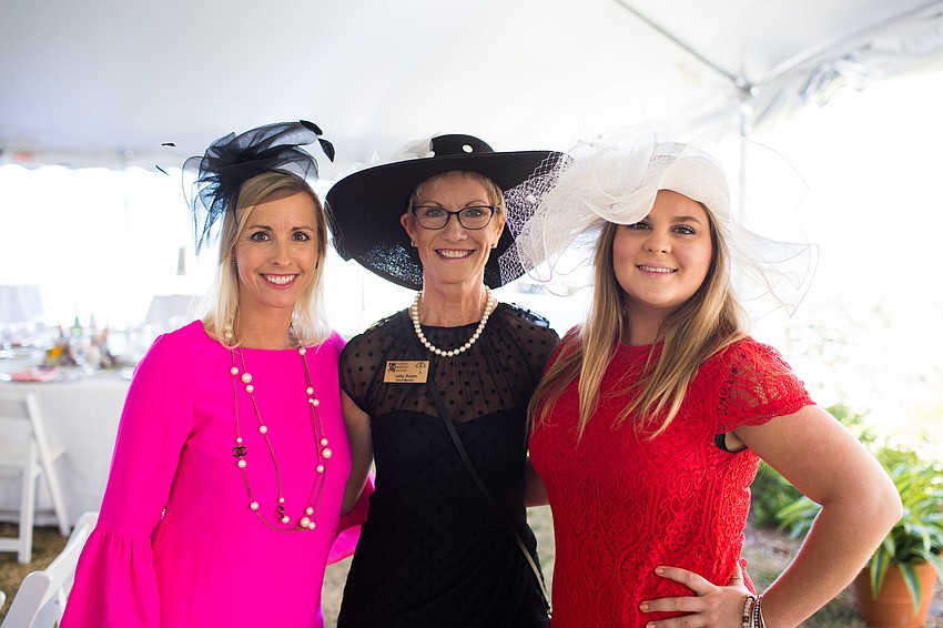 Kelly Hunt, Cathy Rustin and Jessie Judd