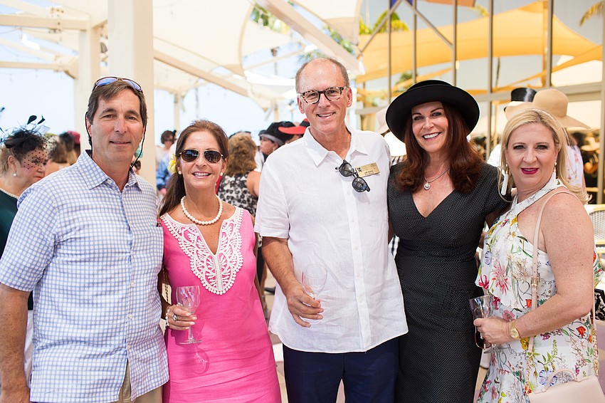 Mark and Lisa Mulone, Jeff Harris, Leanne Wrench and Kim O'Connor