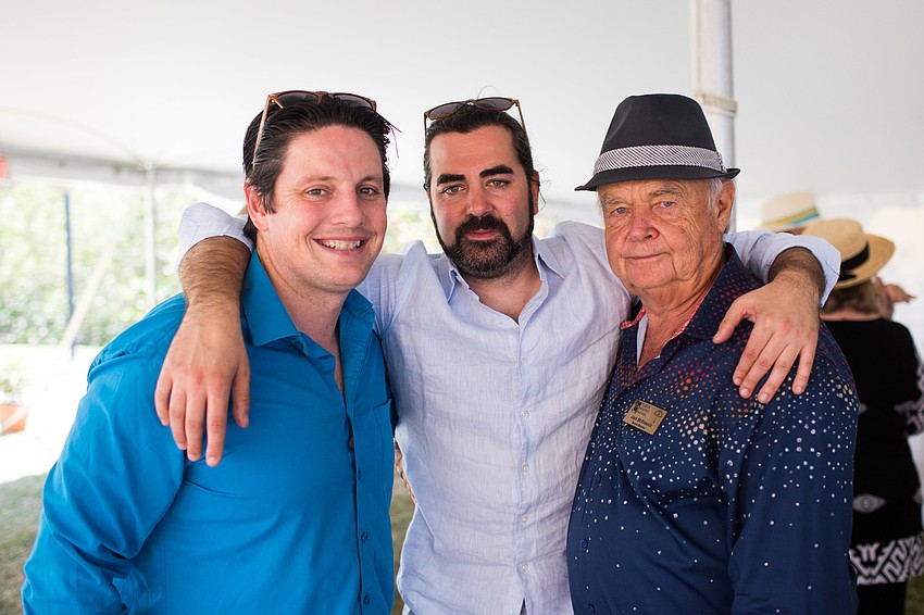 Dominic Foppoli, Liam McCormick and Jack McKissock