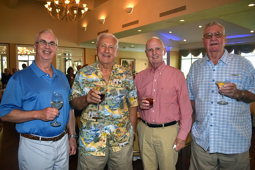 Cliff Christenson, Dan Reskow, Pat Mellett and Norman Sandrip