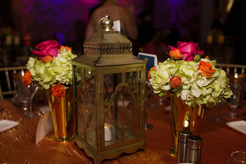 Guests were served three 